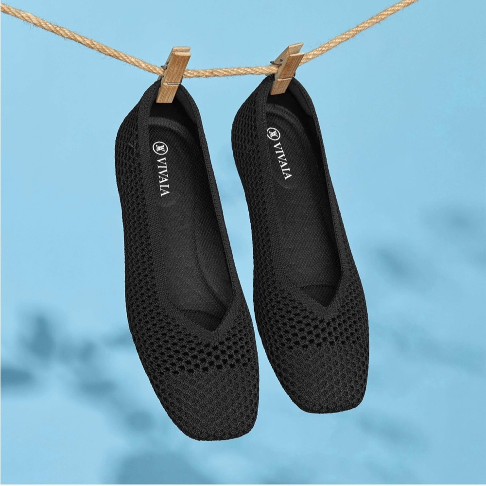VIVAIA Black Women's Flats